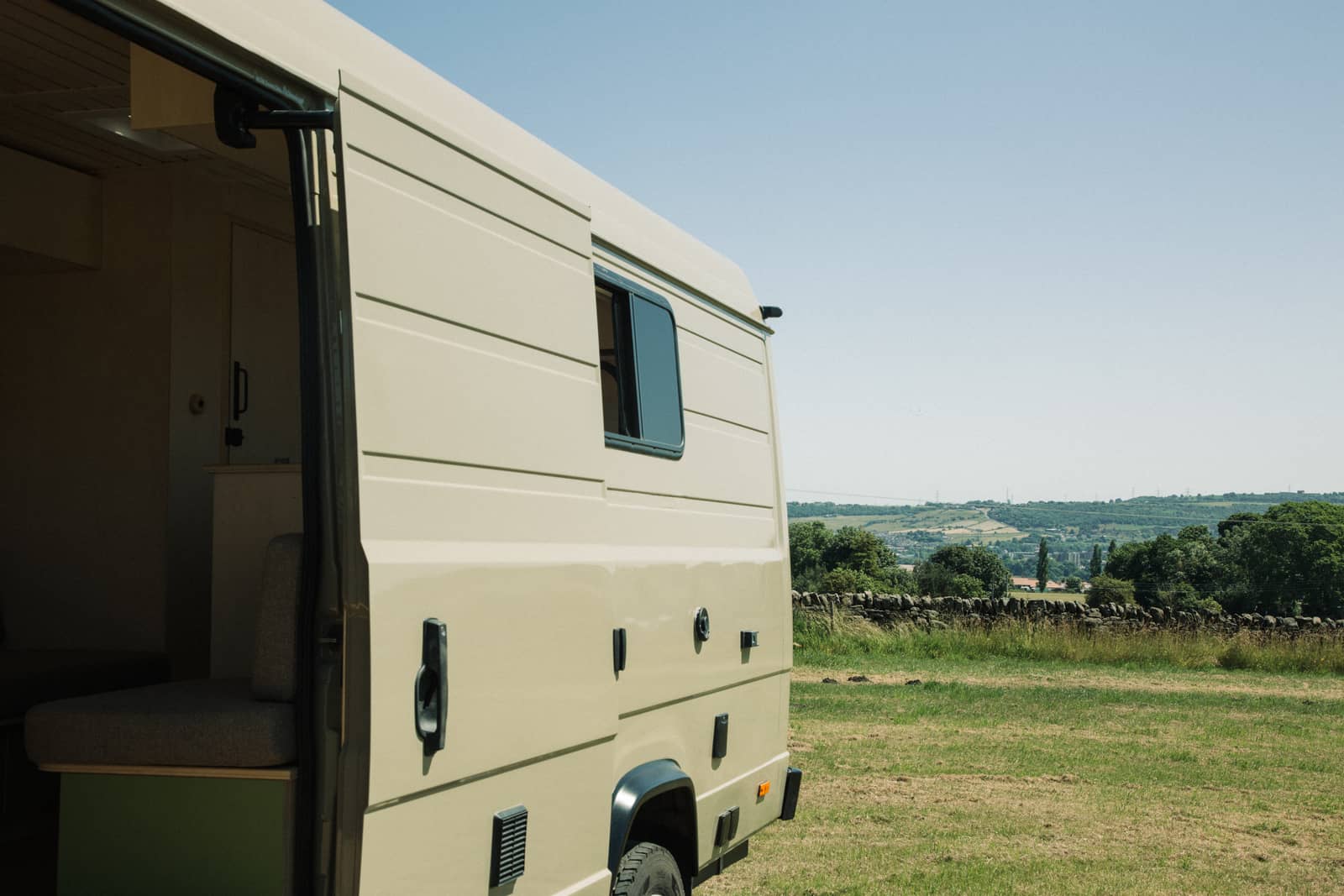 Professional campervan conversion workshop